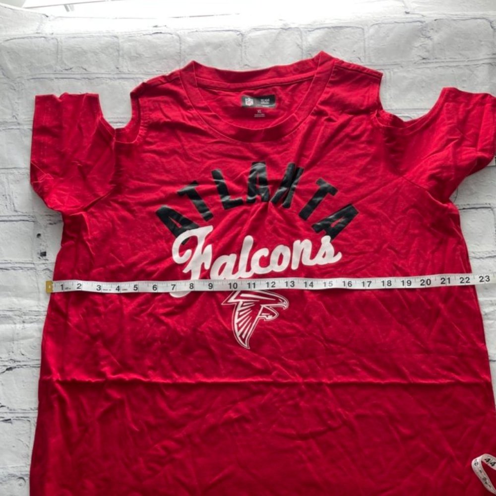 G-III NFL Atlanta Falcons Cold Shoulder Mini Dress - Picture 4 of 9